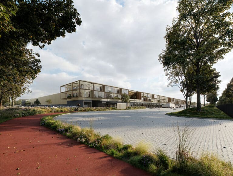 Artist impression pand