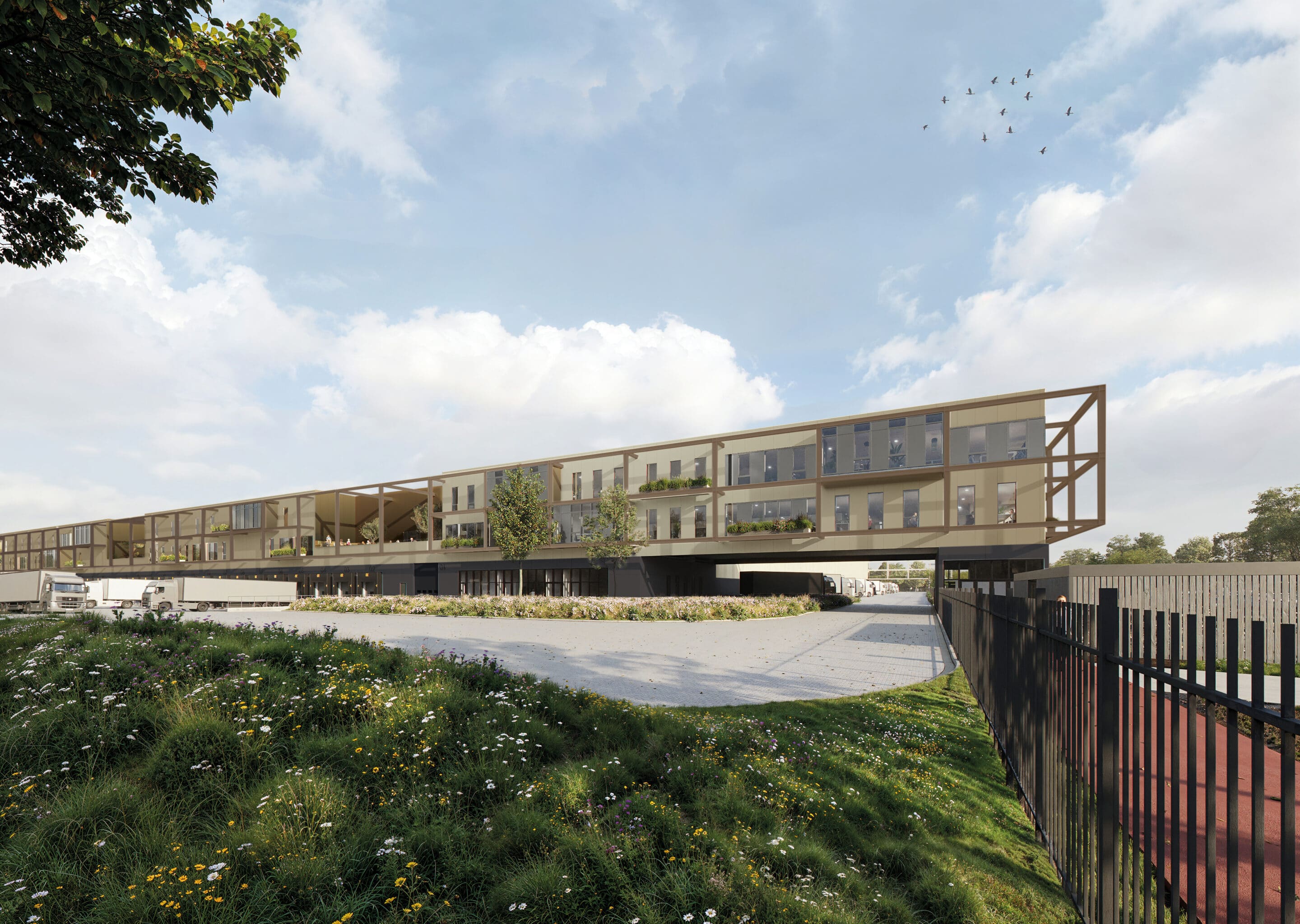 Artist impression pand