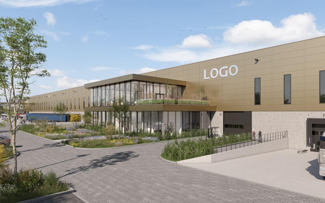Artist impression SMARTLOG Lelystad