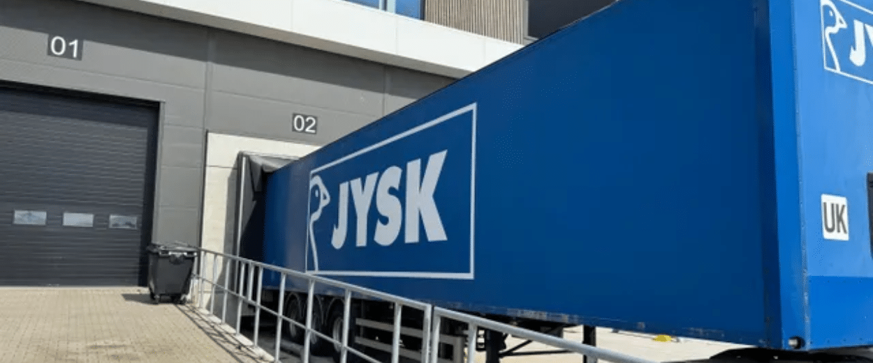 Vrachtwagen Jysk